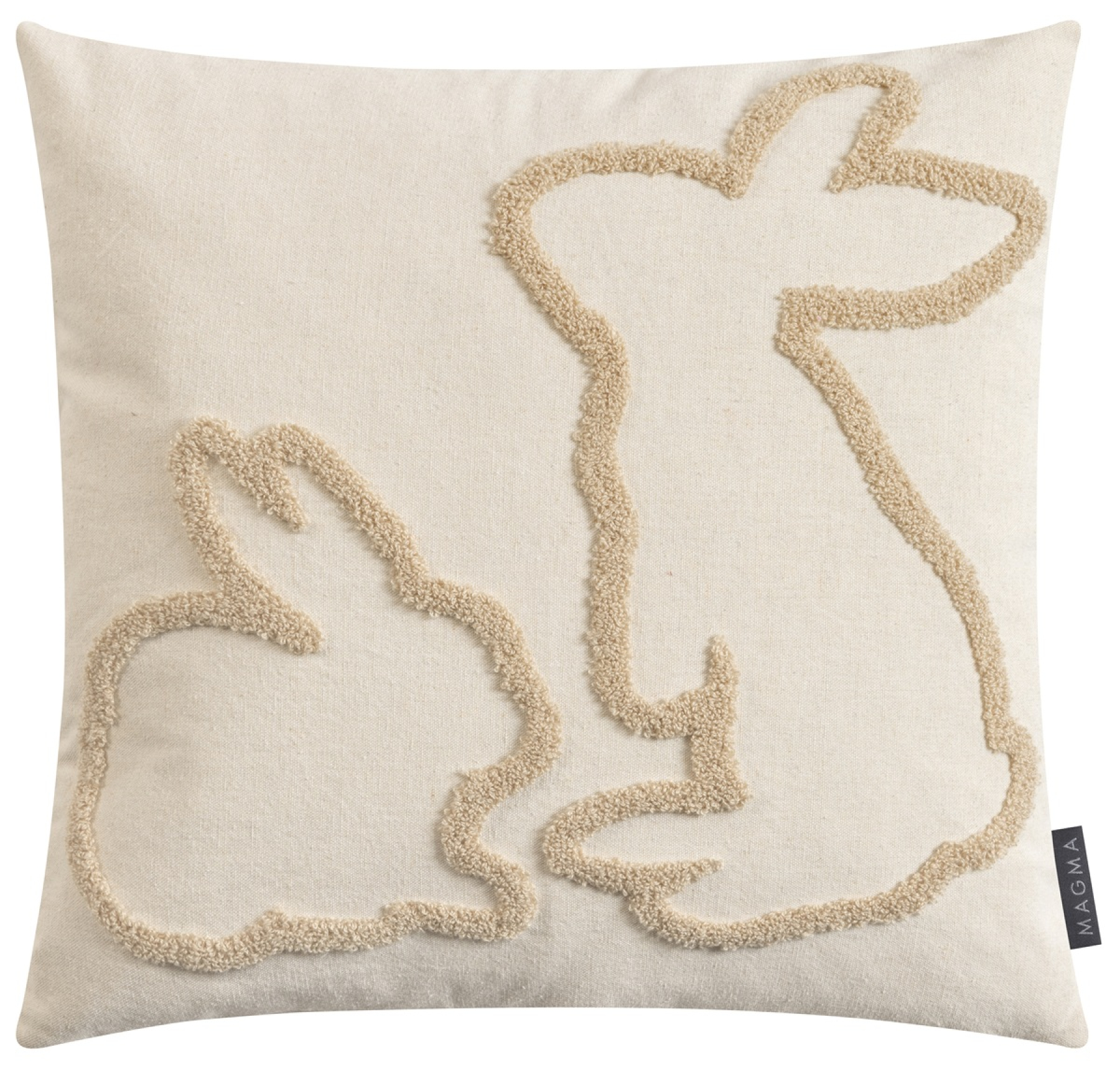 Magma Kissenhülle Klopfer 'Couple' 45 x 45 cm Beige